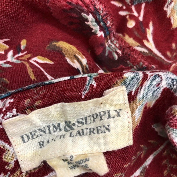 Floral Print Summer Dress by Denim & Supply RL - Picture 5 of 5
